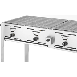 Grill pe gaz Hendi Quattro 154908 (Inox) Thumb