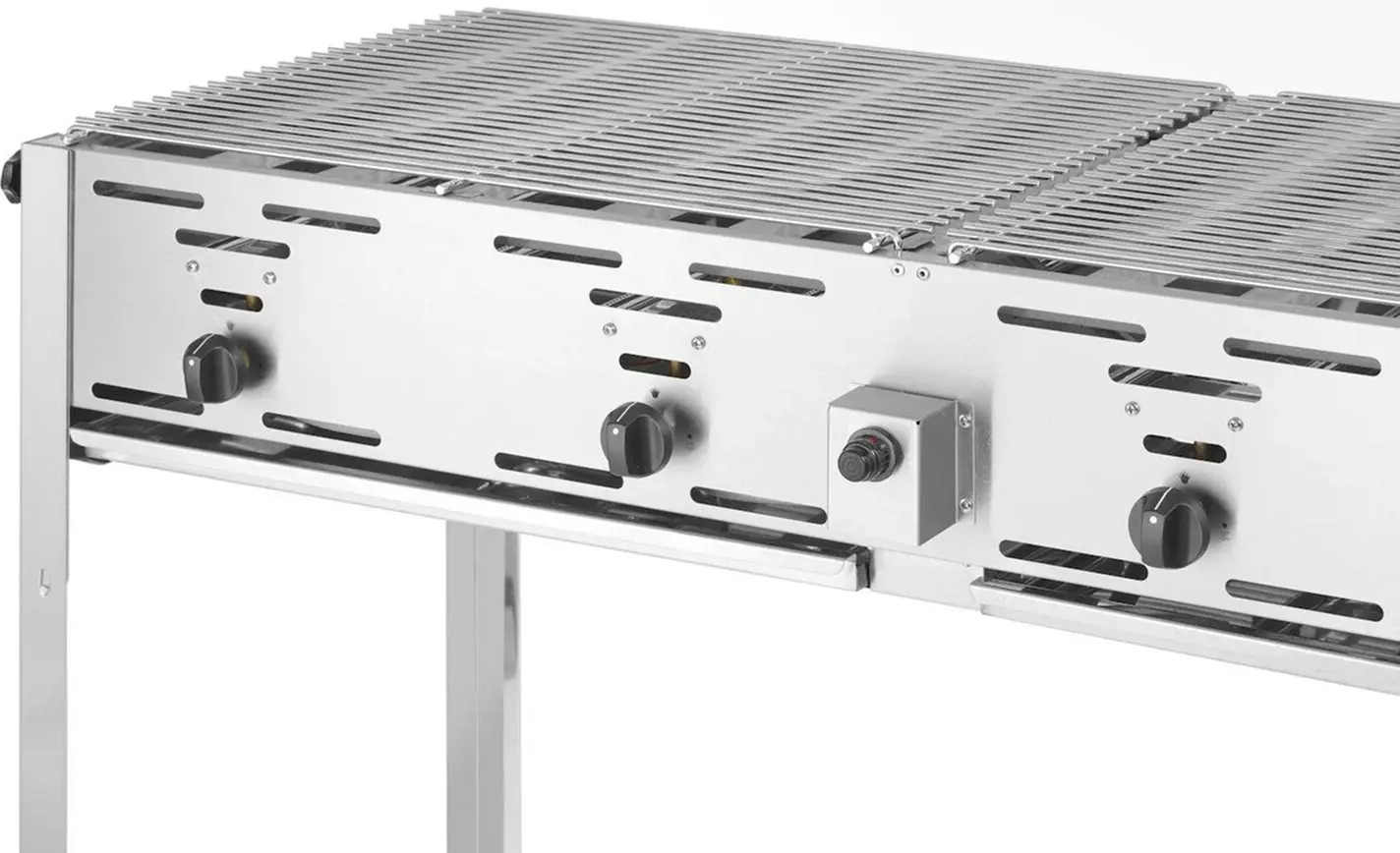 Grill pe gaz Hendi Quattro 154908 (Inox) - 4