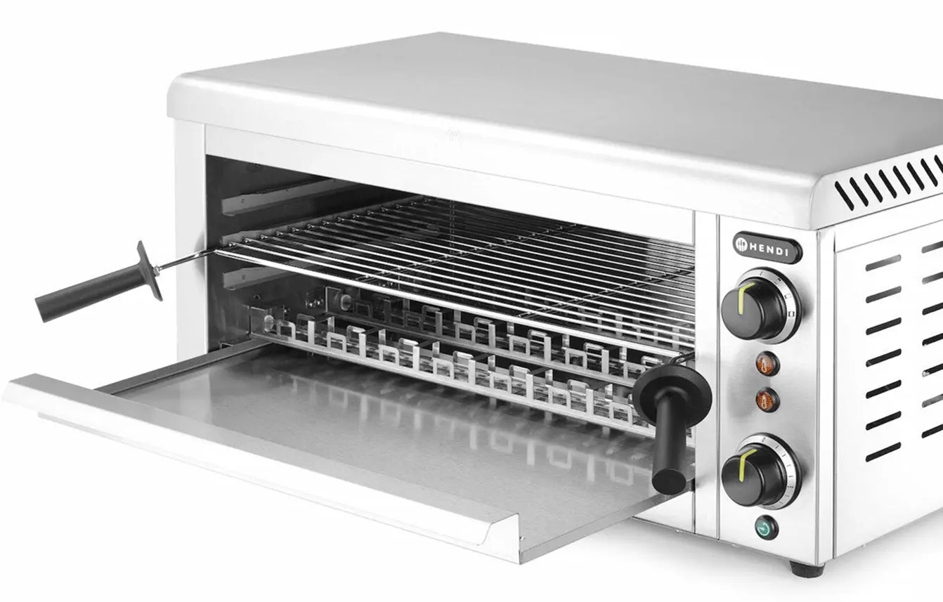 Гриль-саламандра кварцевый Hendi 264409 (Inox) - 4