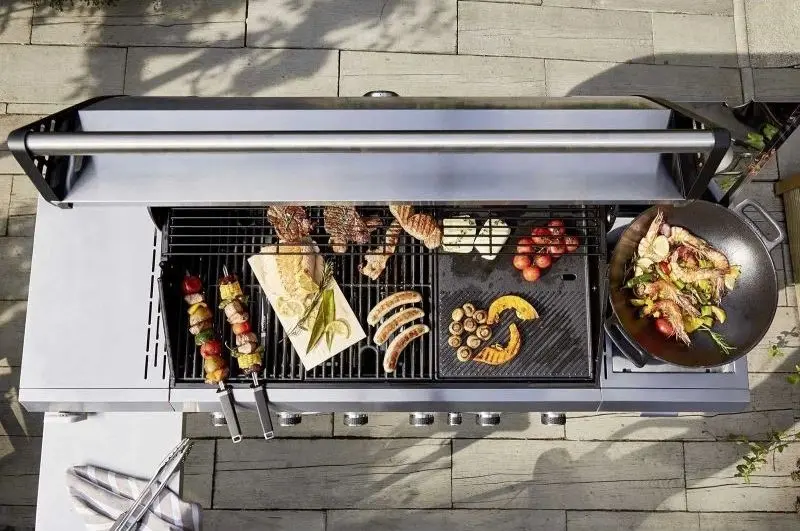 Grill pe gaz Landmann Grill Chef 12120 (Silver)