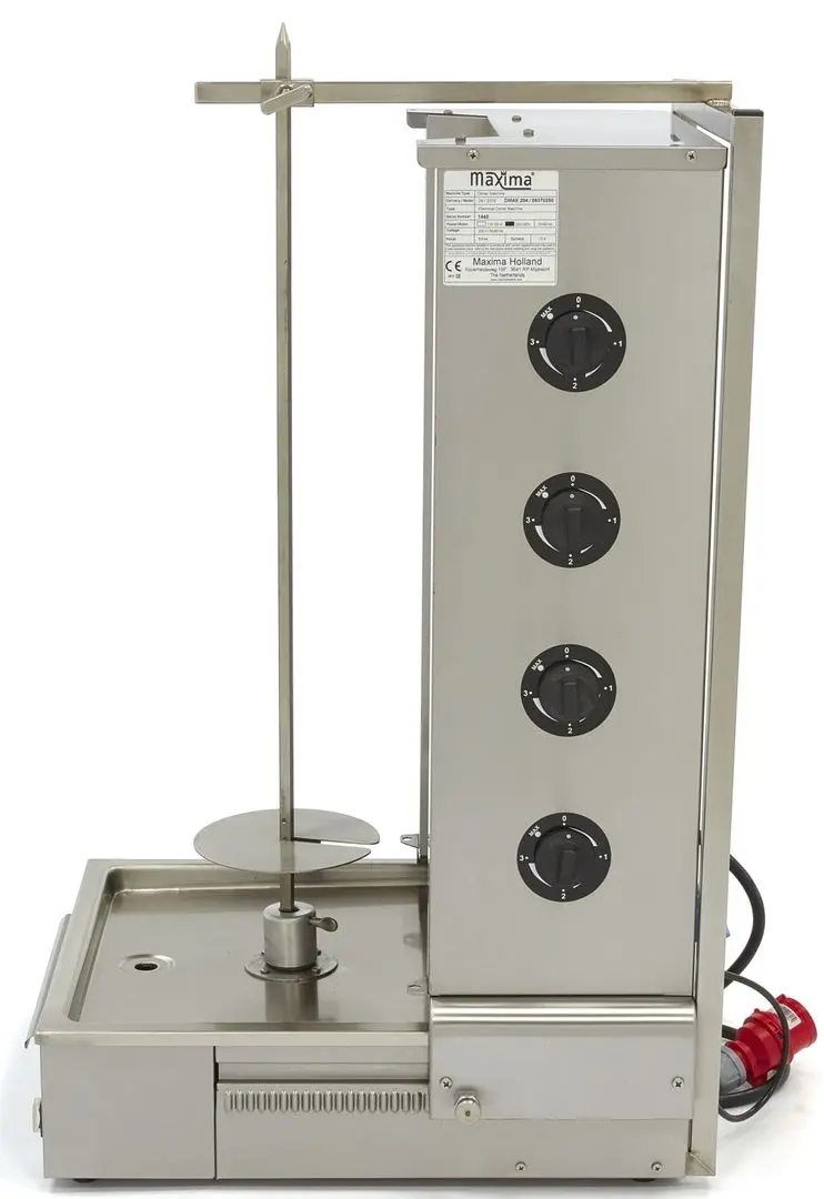Донер аппарат электрический Maxima 09370250 (Inox)