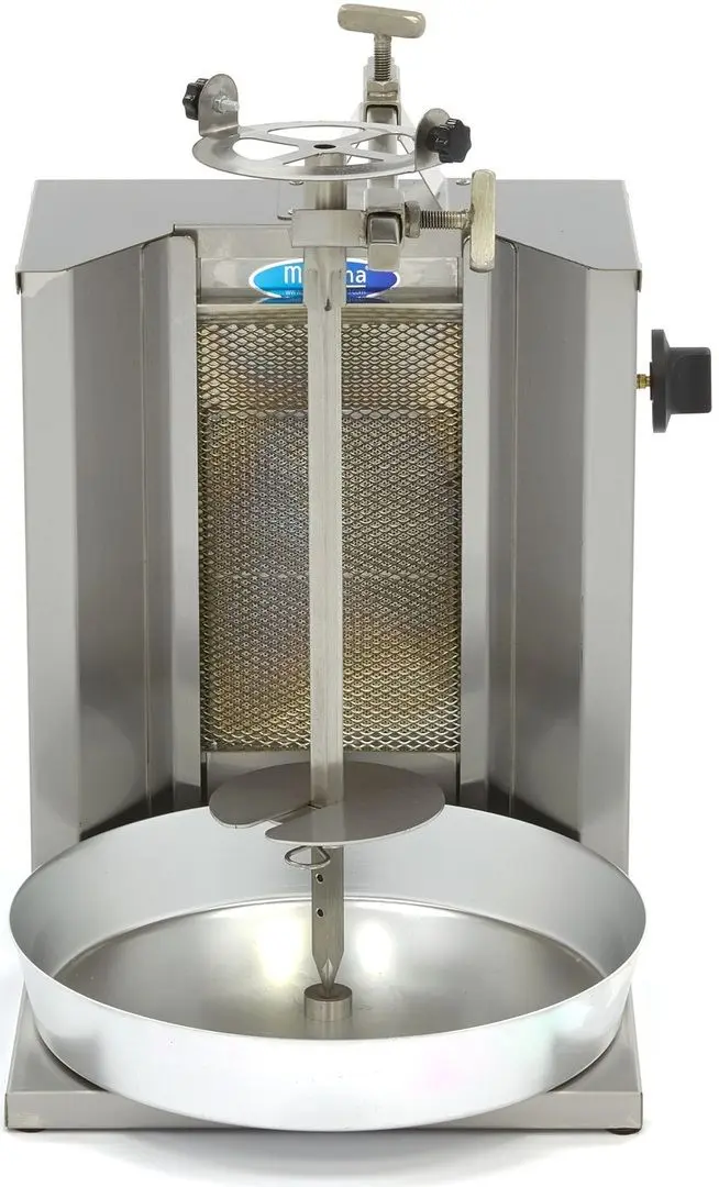 Doner aparat pe gaz Maxima 09370200 (Inox)