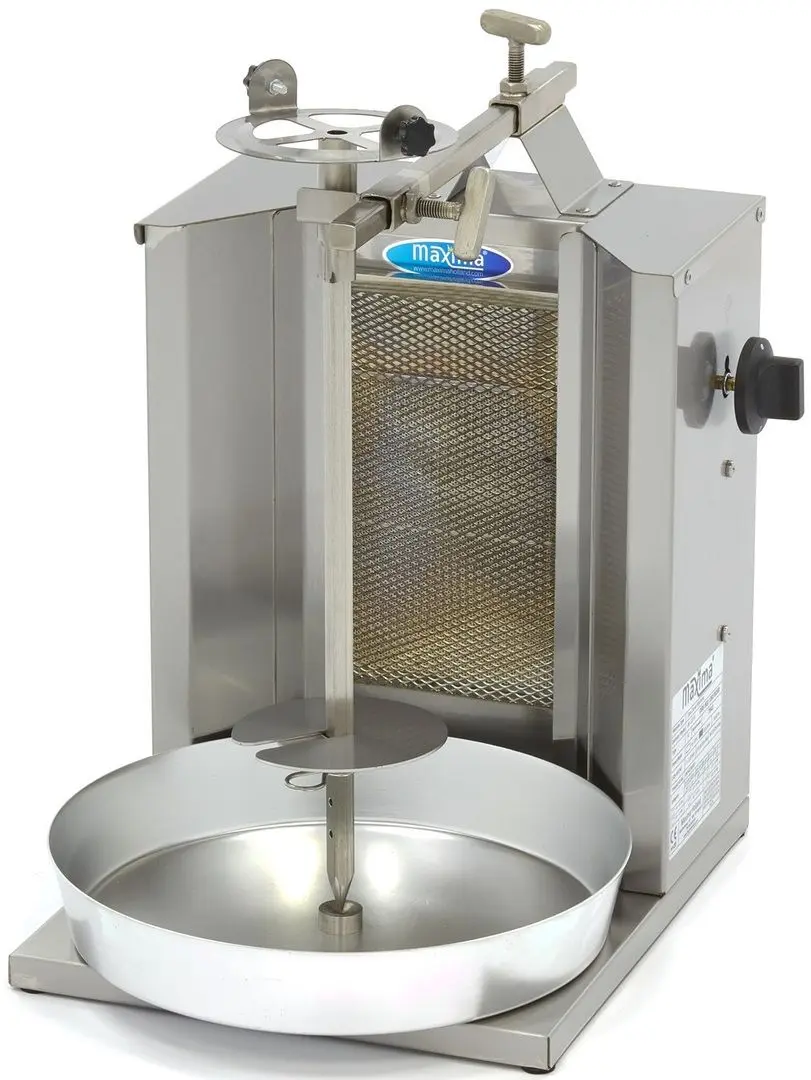 Doner aparat pe gaz Maxima 09370200 (Inox)