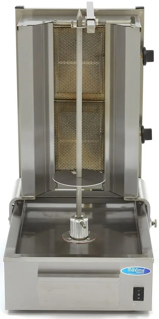 Doner aparat pe gaz Maxima 09370205 (Inox)