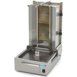 Doner aparat pe gaz Maxima 09370205 (Inox)