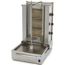 Doner aparat pe gaz Maxima 09370210 (Inox)