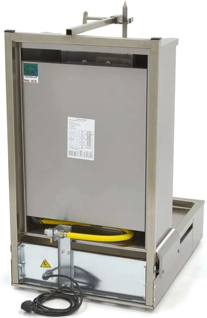 Doner aparat pe gaz Maxima 09370210 (Inox)