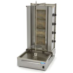 Doner aparat pe gaz Maxima 09370215 (Inox)