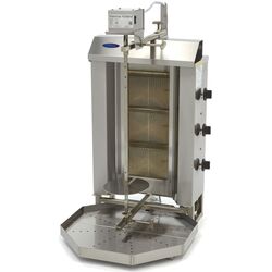 Doner aparat pe gaz Maxima 09370225 (Inox)