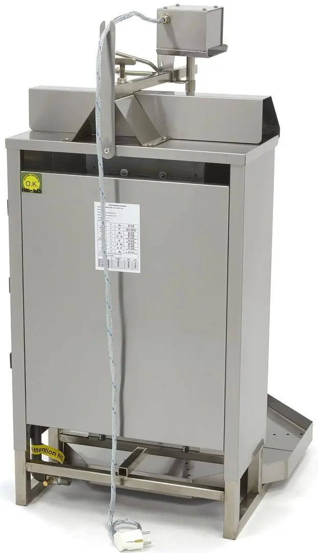 Doner aparat pe gaz Maxima 09370225 (Inox)