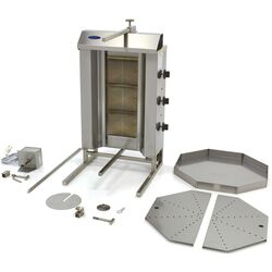 Doner aparat pe gaz Maxima 09370225 (Inox) Thumb