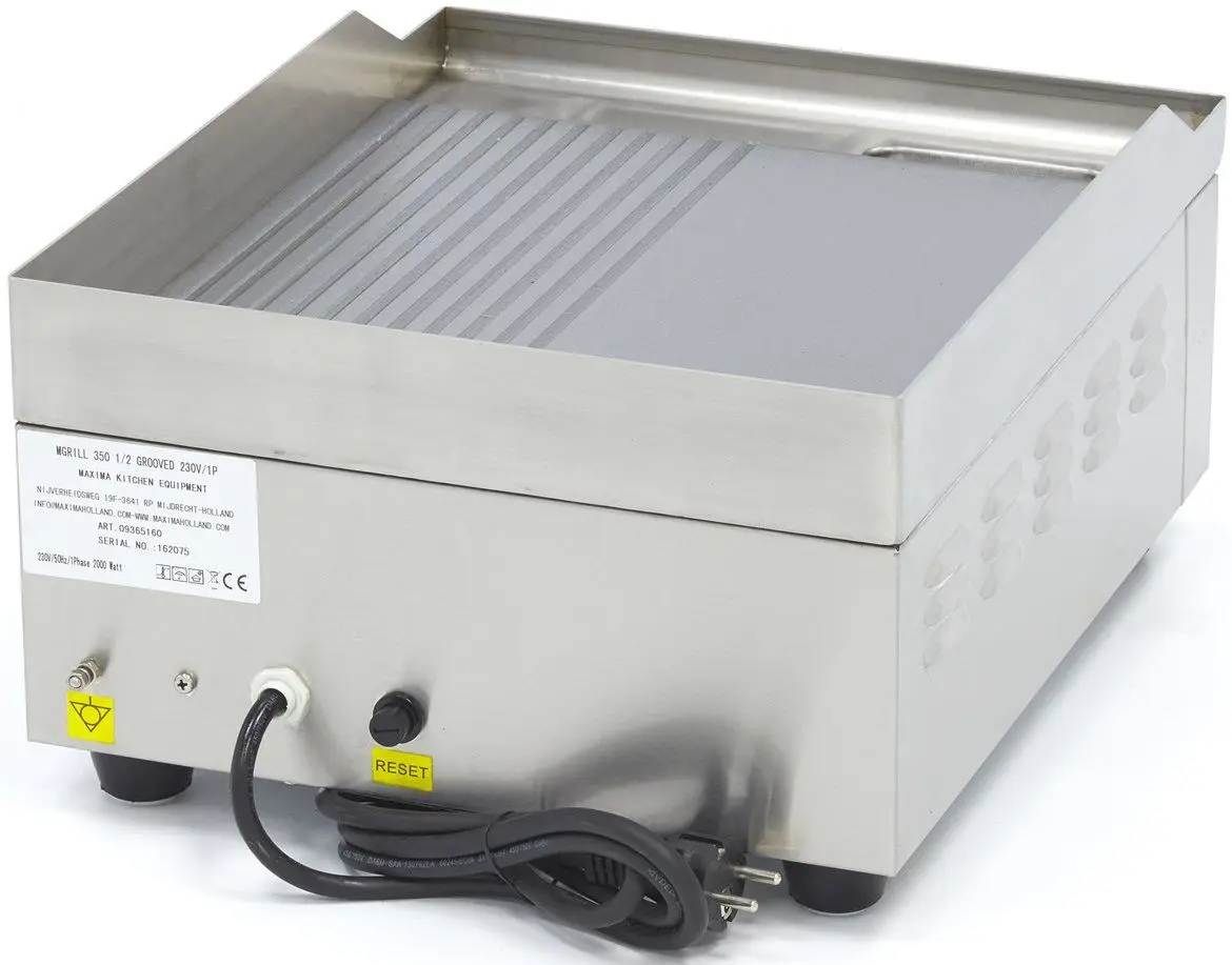 Электрогриль Maxima 09365160 (Chrome)