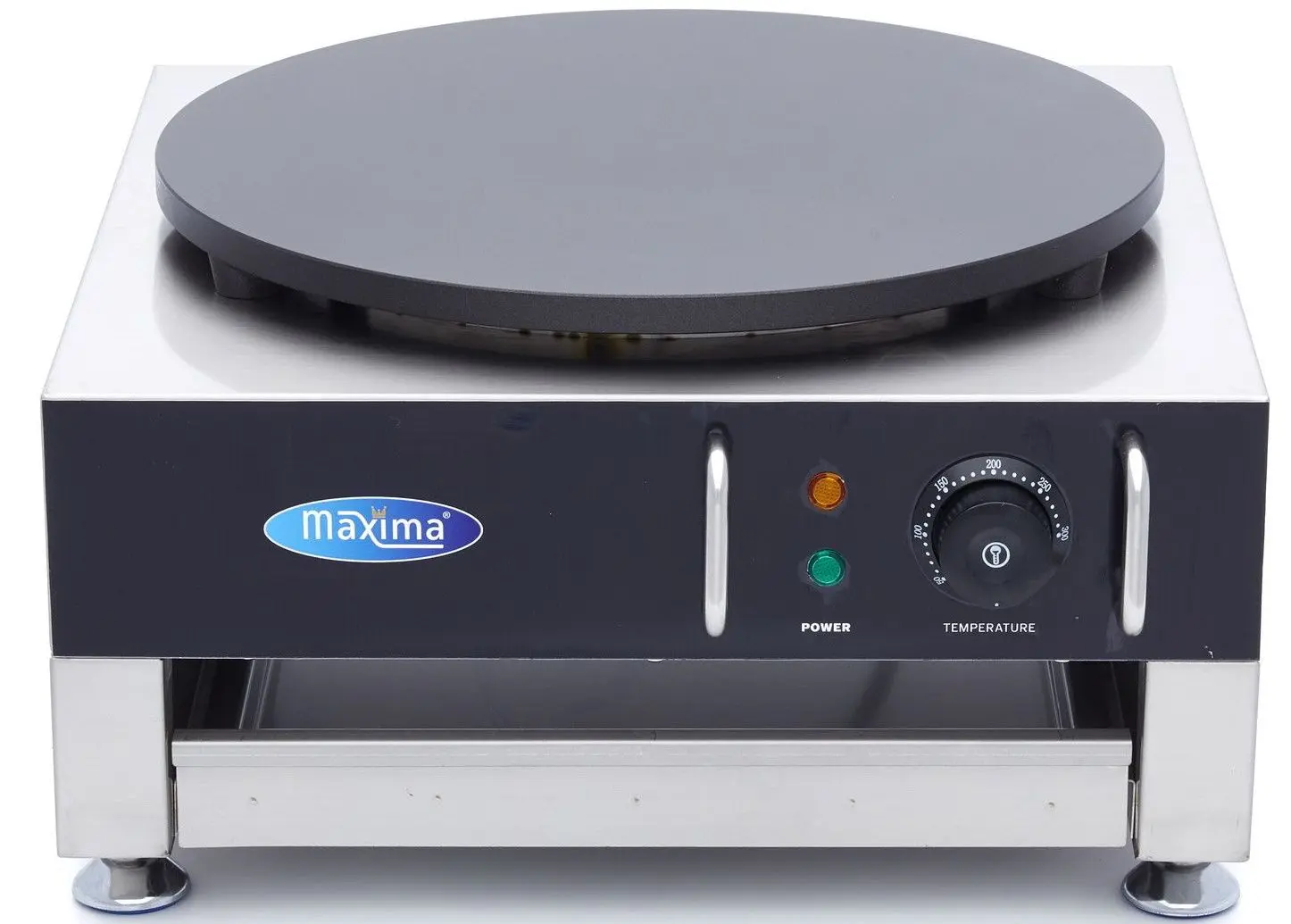 Блинница Maxima Single 9374070 (Inox/Black)