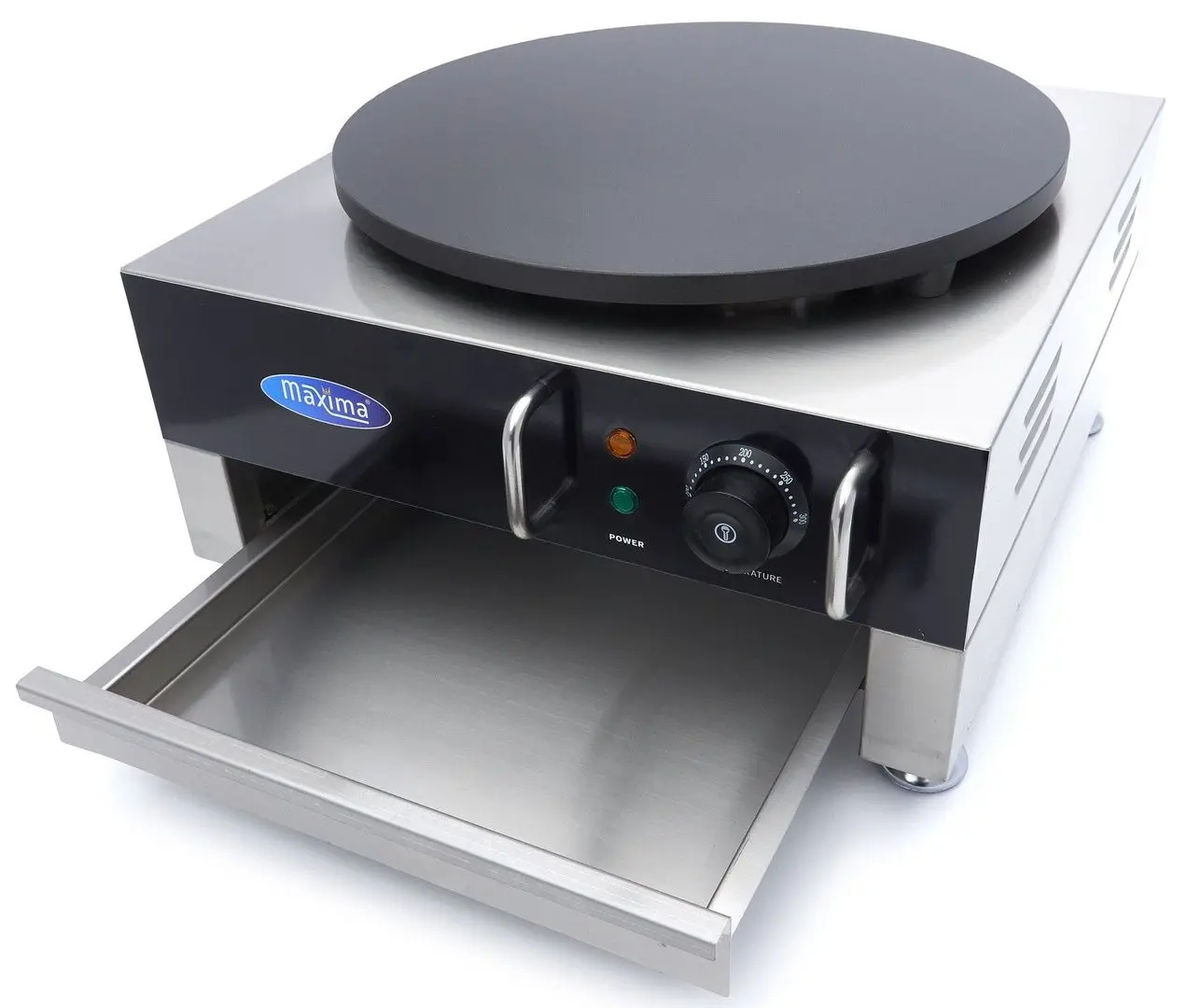 Блинница Maxima Single 9374070 (Inox/Black)