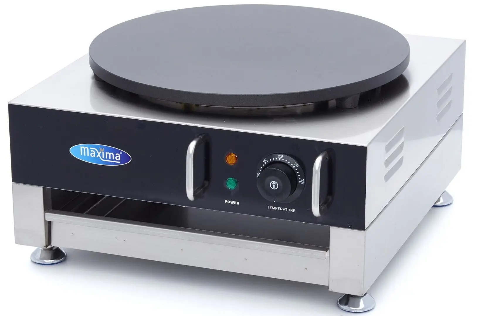 Блинница Maxima Single 9374070 (Inox/Black)