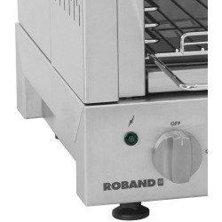 Гриль-саламандра с жарочной поверхностью Roband GTL753 (Inox) Thumb