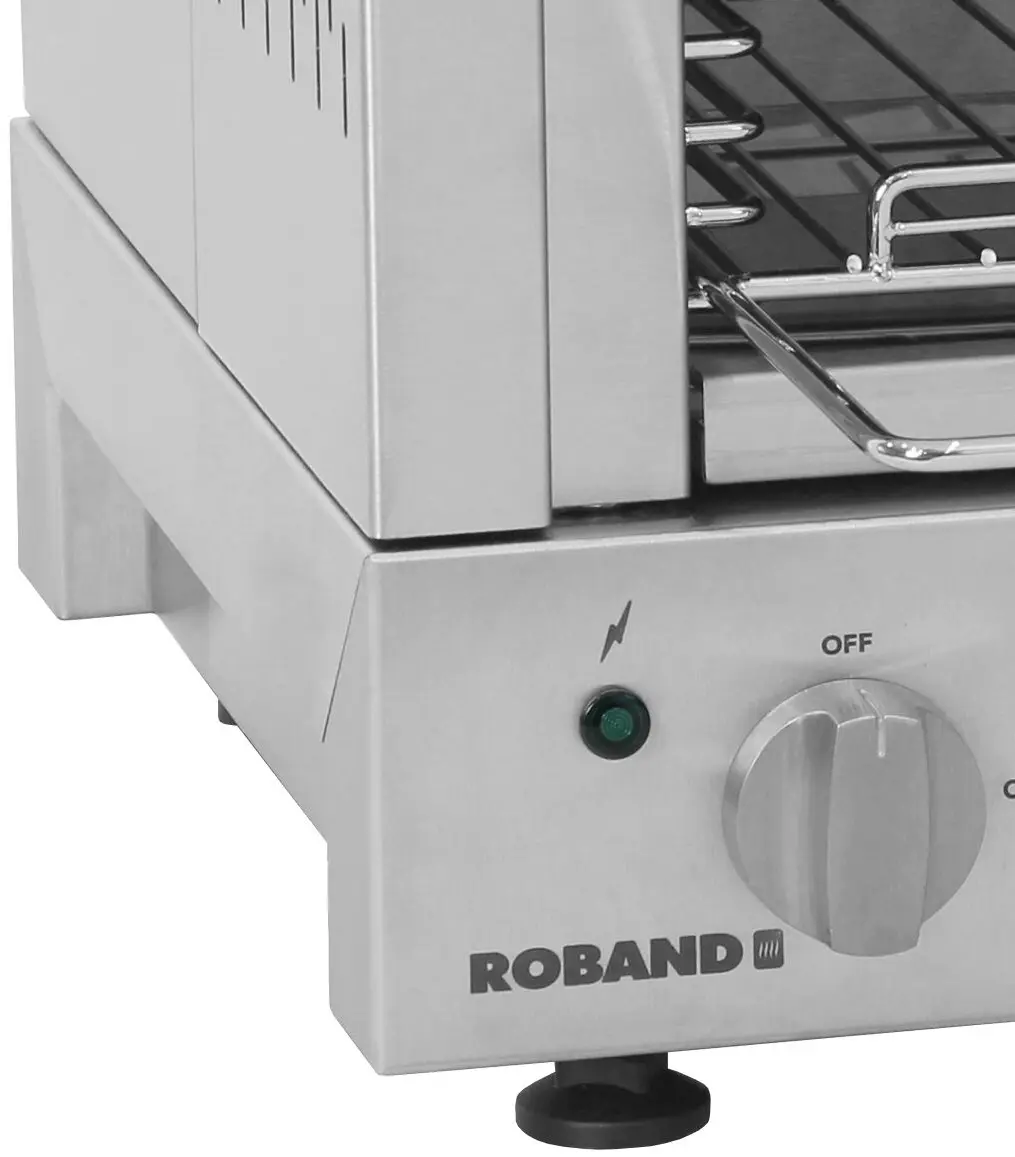 Гриль-саламандра с жарочной поверхностью Roband GTL753 (Inox) - 2