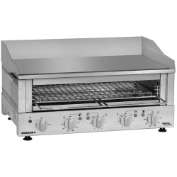 Гриль-саламандра с жарочной поверхностью Roband GTL753 (Inox)