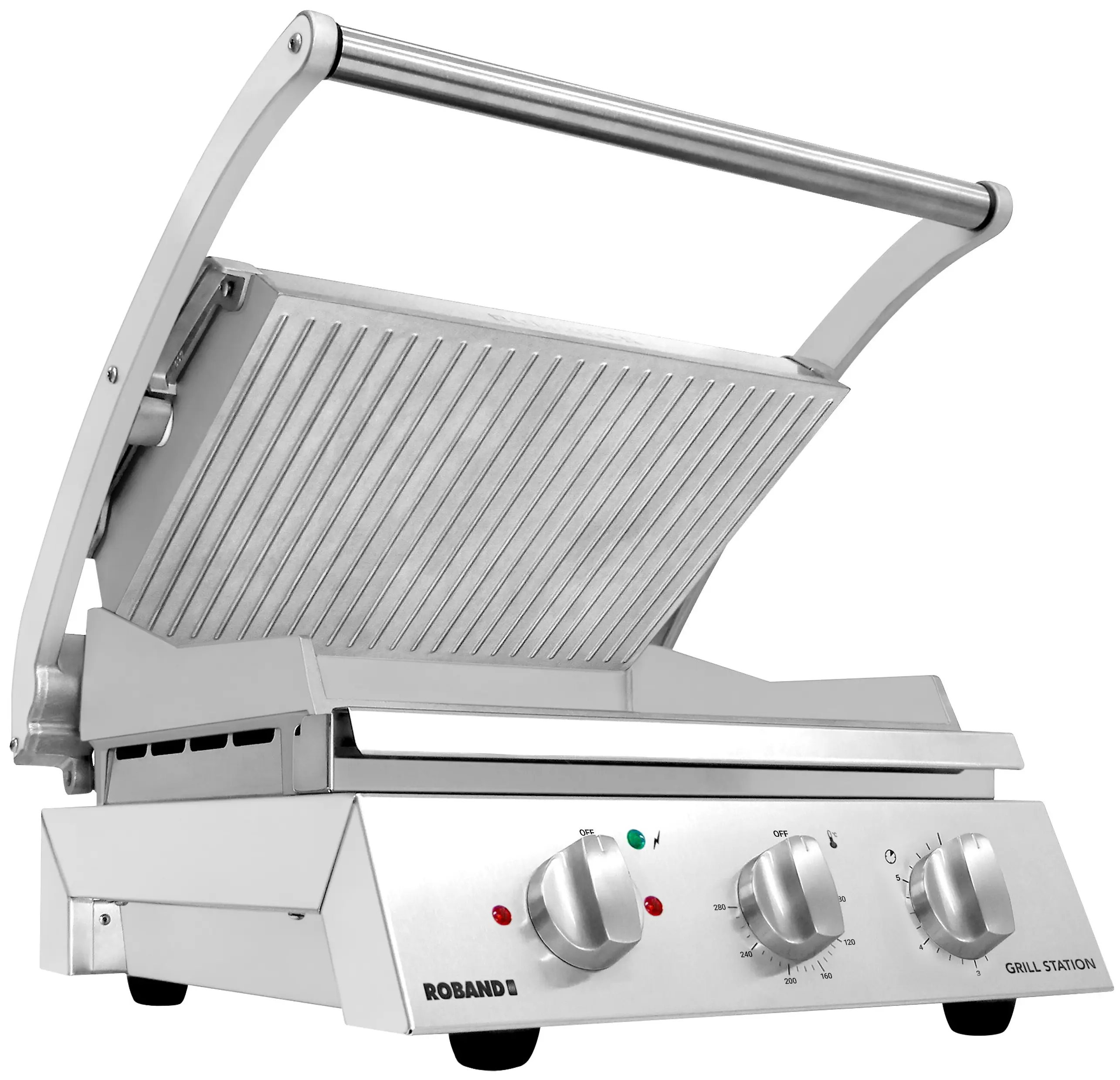 Контактный гриль Roband KGGGLL442 (Inox) - 2