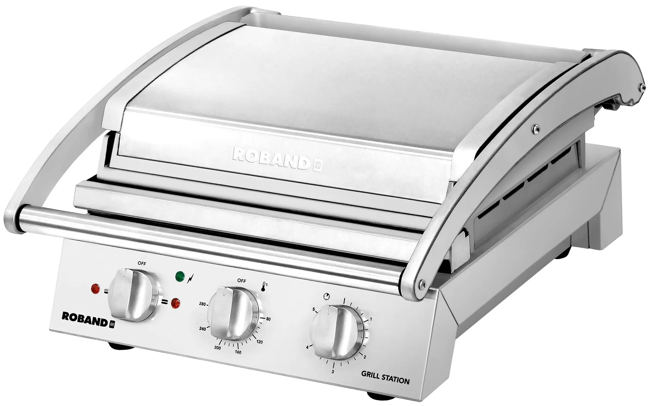 Контактный гриль Roband KGGGLL442 (Inox) - 5