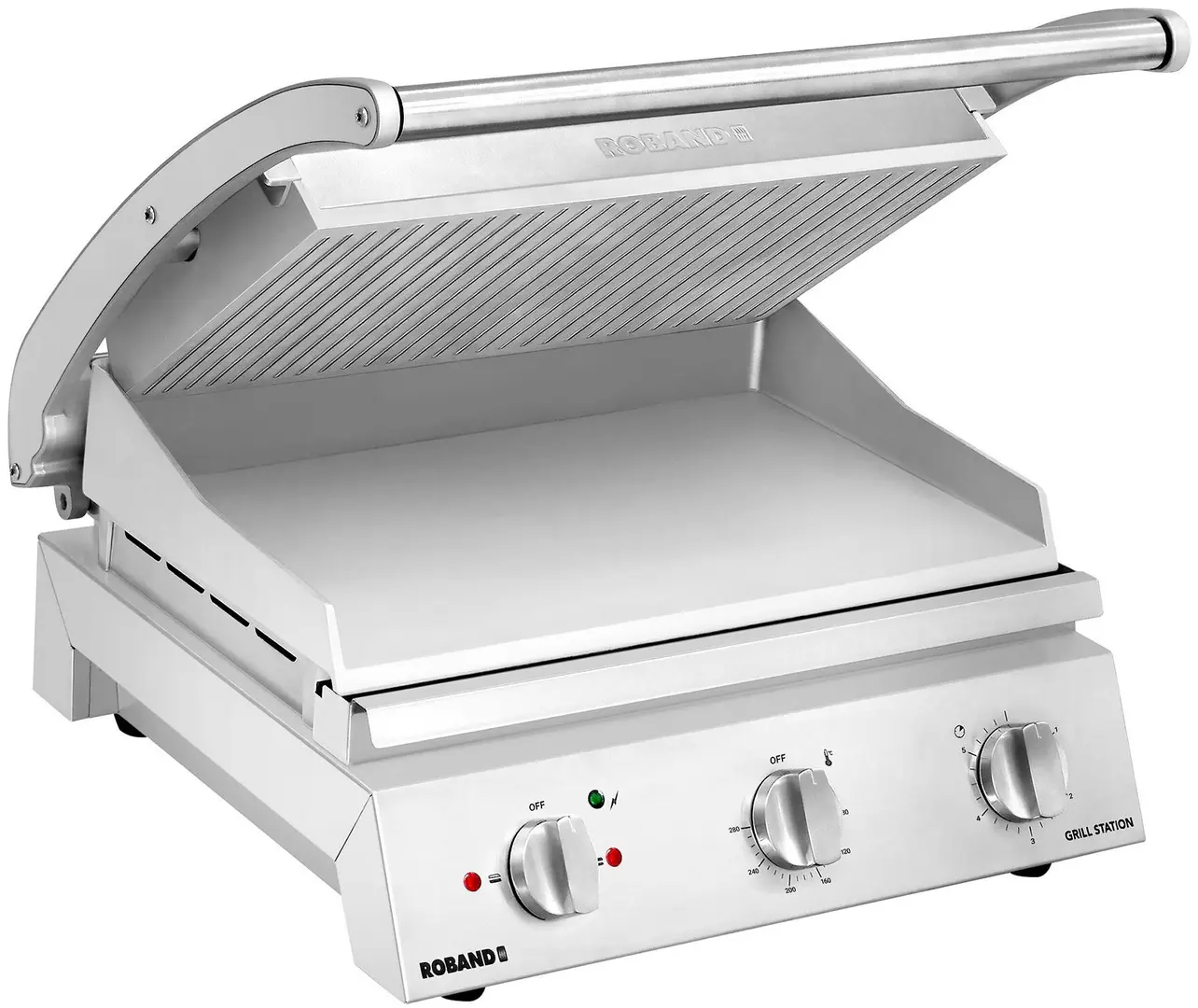 Контактный гриль Roband KGGGLL442 (Inox)