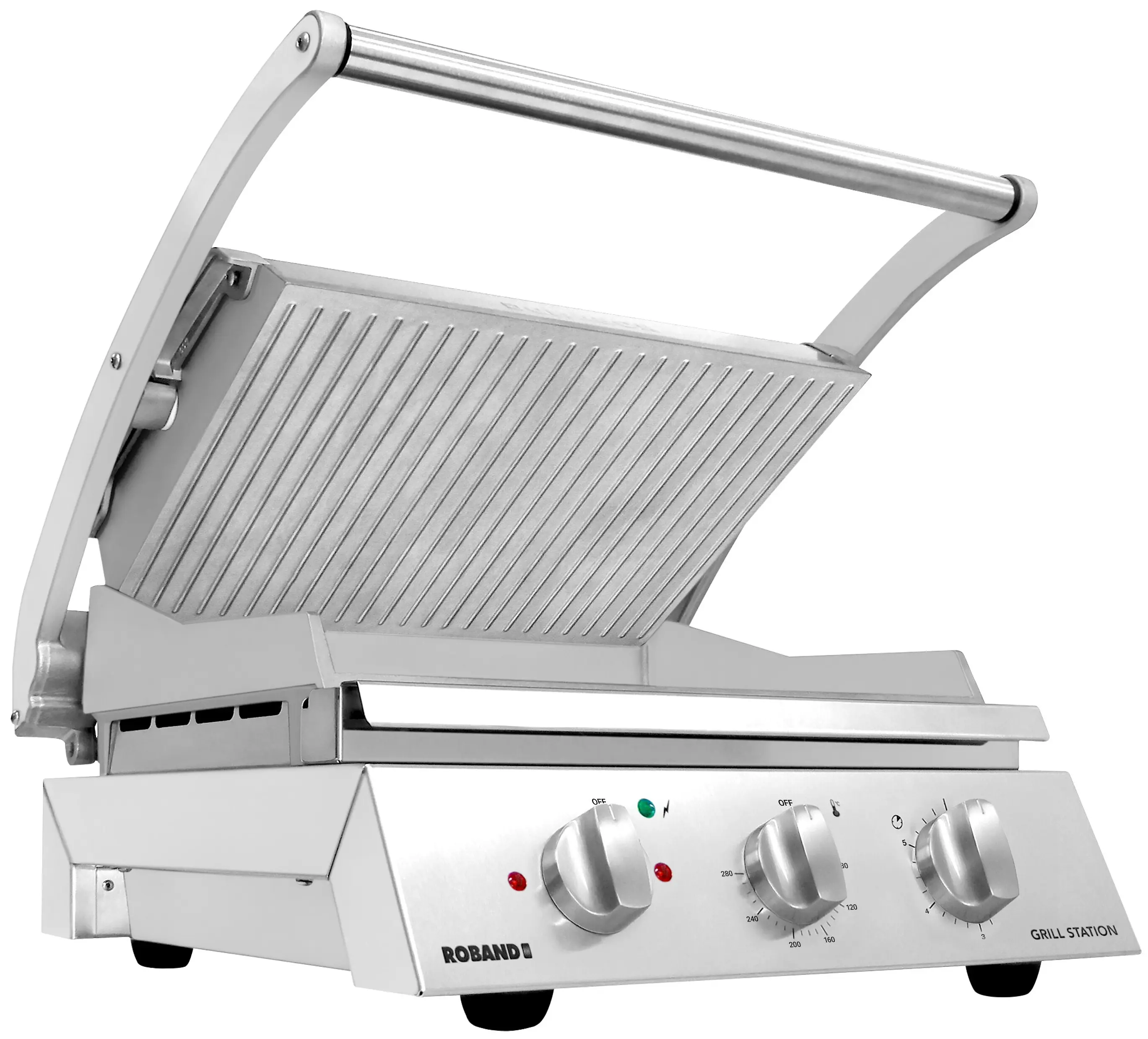 Контактный гриль Roband KGGGLL542 (Inox) - 2