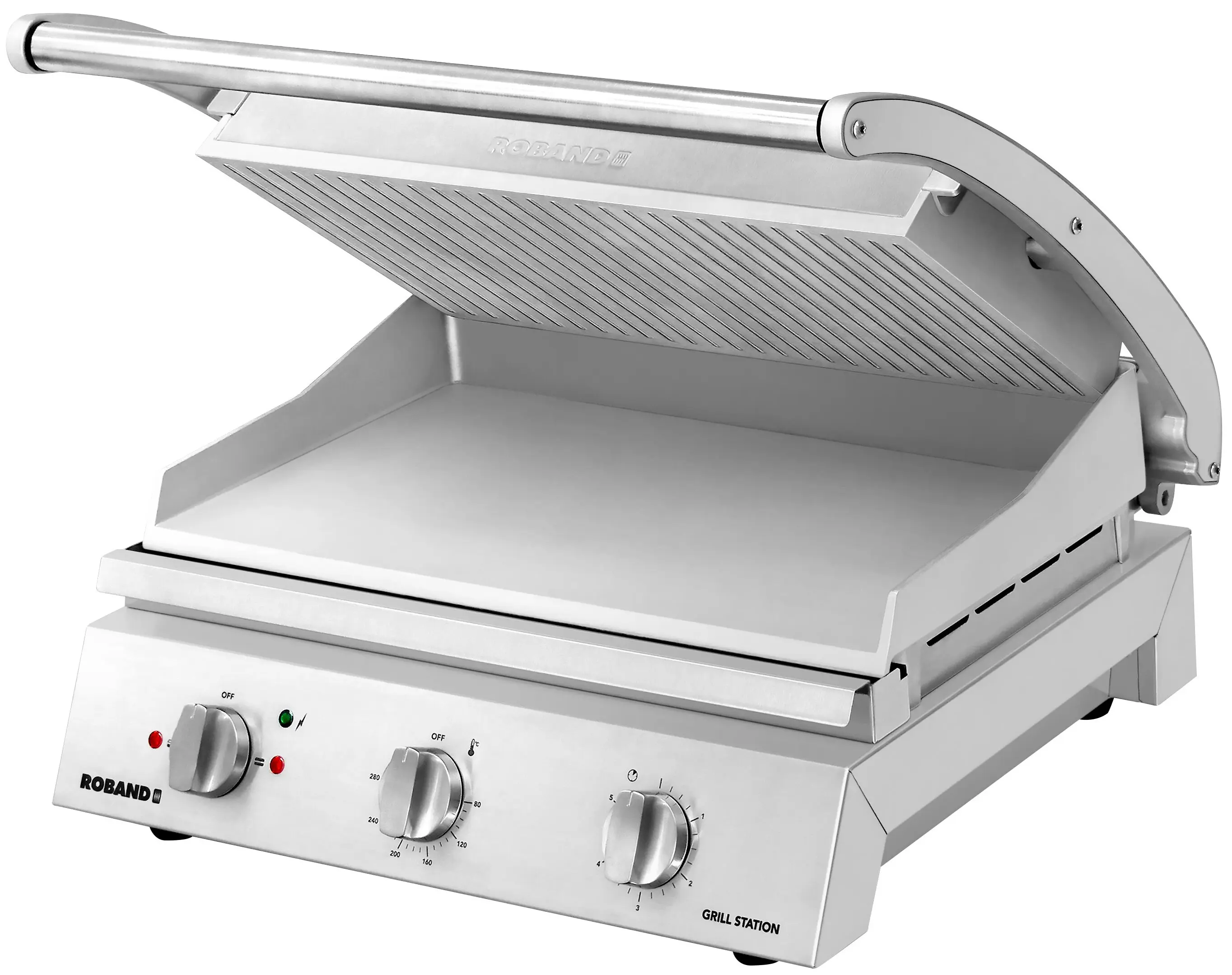 Контактный гриль Roband KGGGLL542 (Inox) - 3