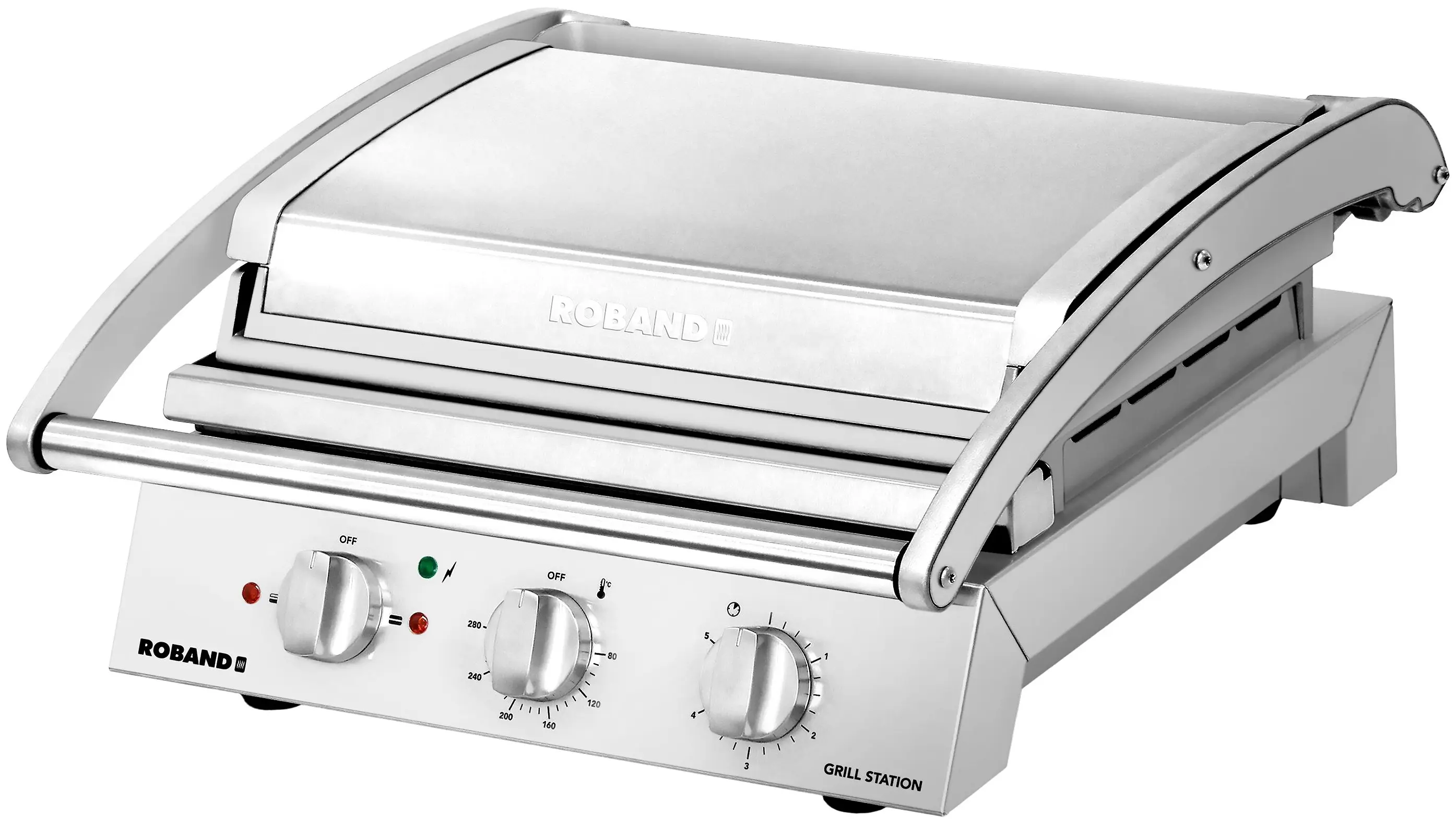 Контактный гриль Roband KGGGLL542 (Inox) - 5