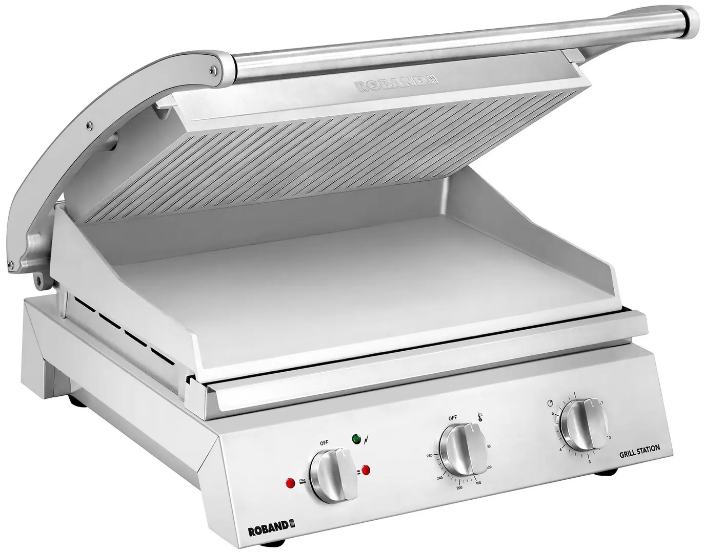 Контактный гриль Roband KGGGLL542 (Inox)
