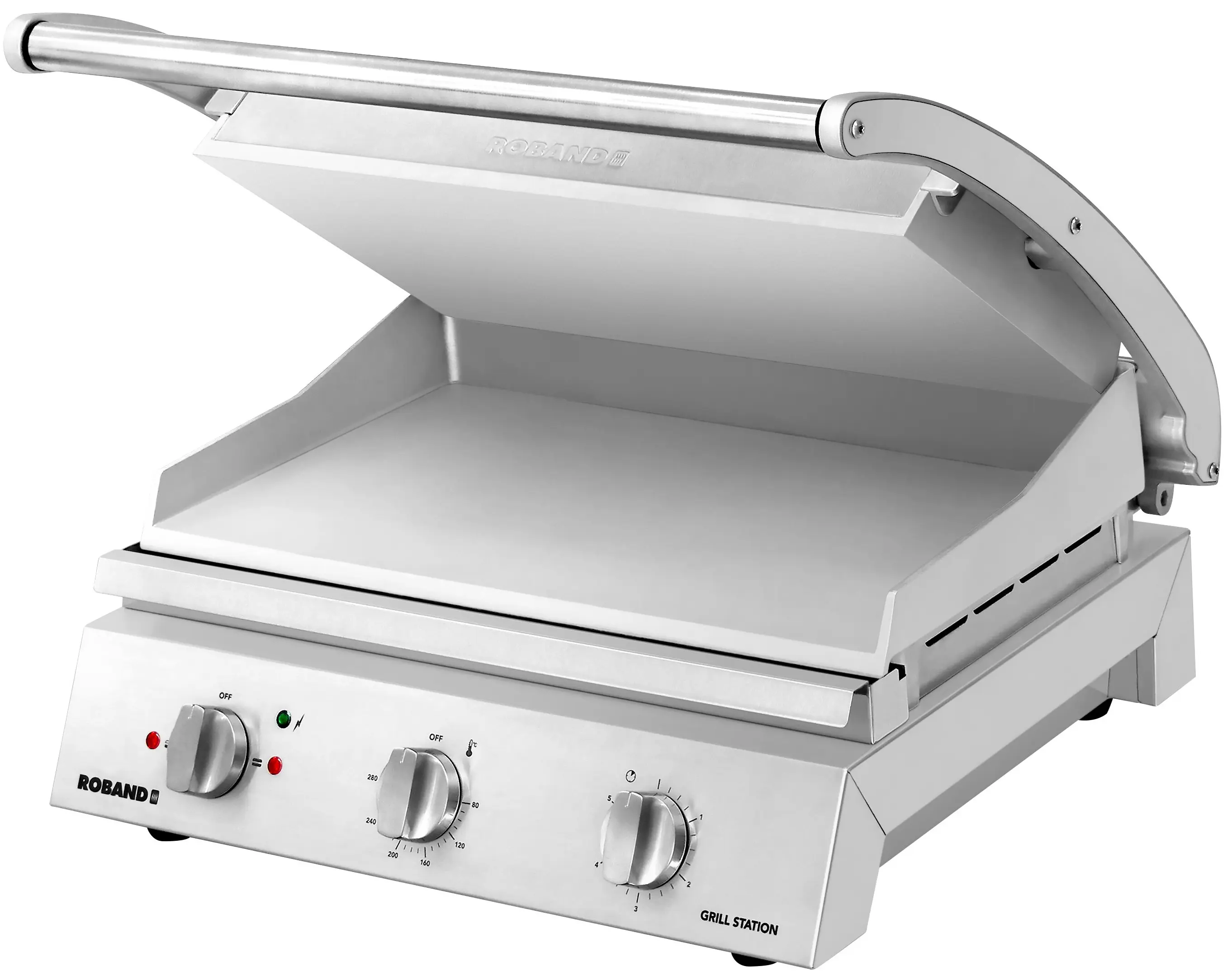 Контактный гриль Roband KGGLL542 (Inox) - 3
