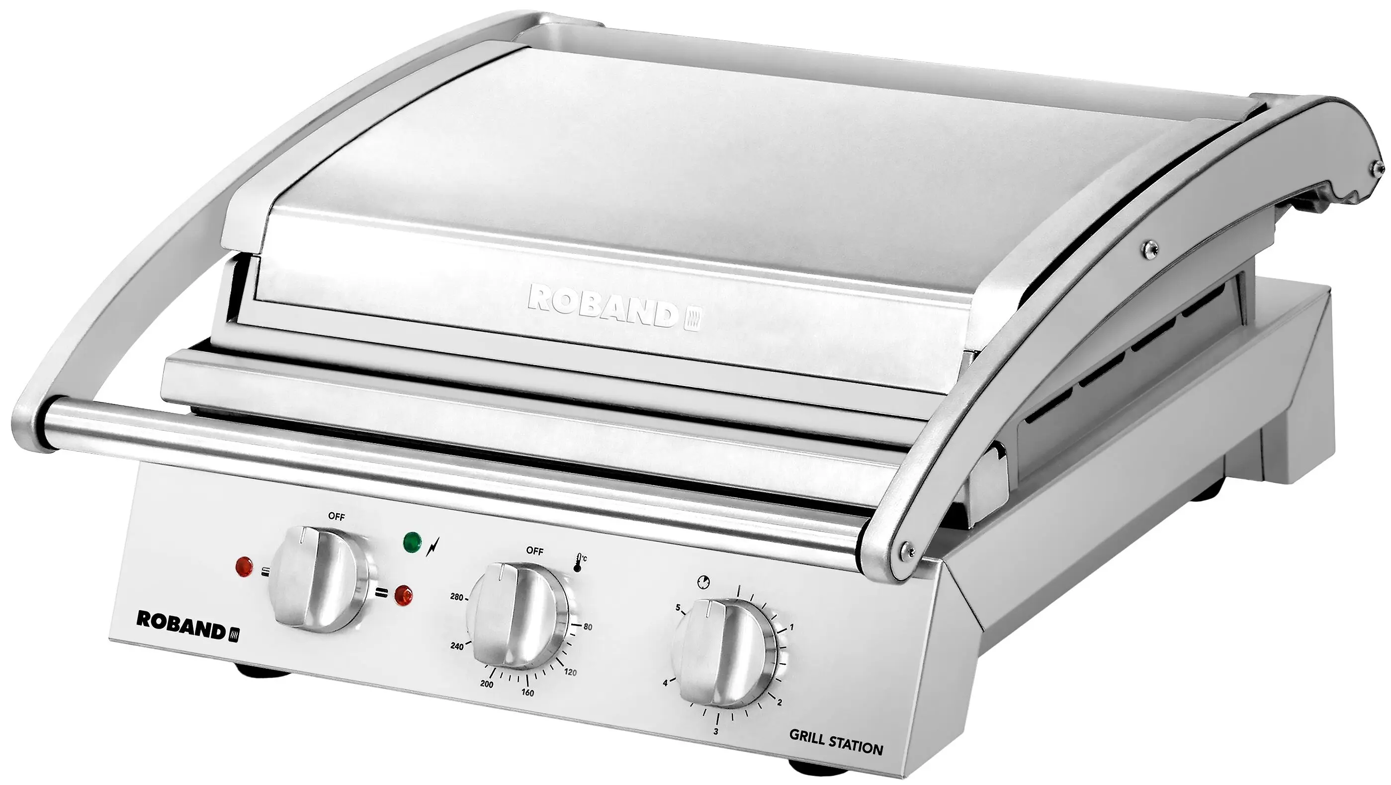 Контактный гриль Roband KGGLL542 (Inox) - 5