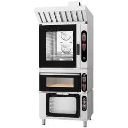 Комбинированная печь GGM Gastro BCV#SET (Inox/Black) Thumb