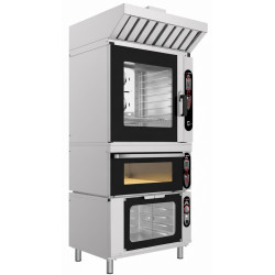 Комбинированная печь GGM Gastro BCV#SET (Inox/Black) Thumb