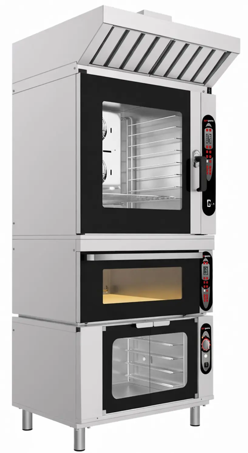 Комбинированная печь GGM Gastro BCV#SET (Inox/Black) - 3