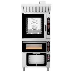 Комбинированная печь GGM Gastro BCV#SET (Inox/Black)