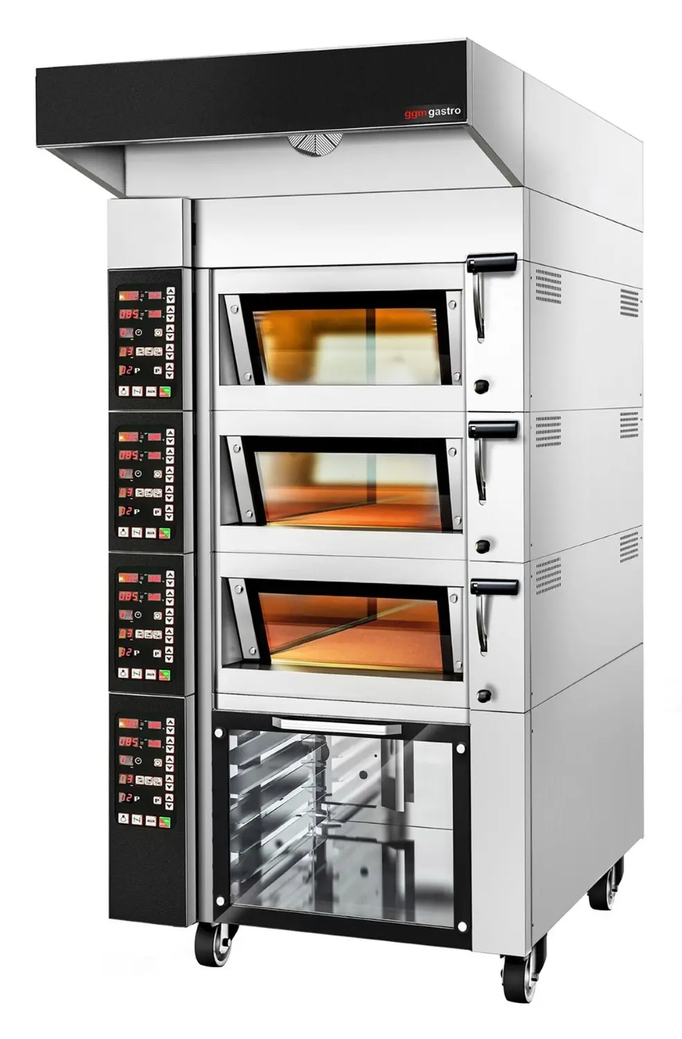 Комбинированная печь GGM Gastro BOMHF (Inox/Black) - 2
