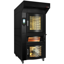Комбинированная печь GGM Gastro BRMCOM-B (Black) Thumb