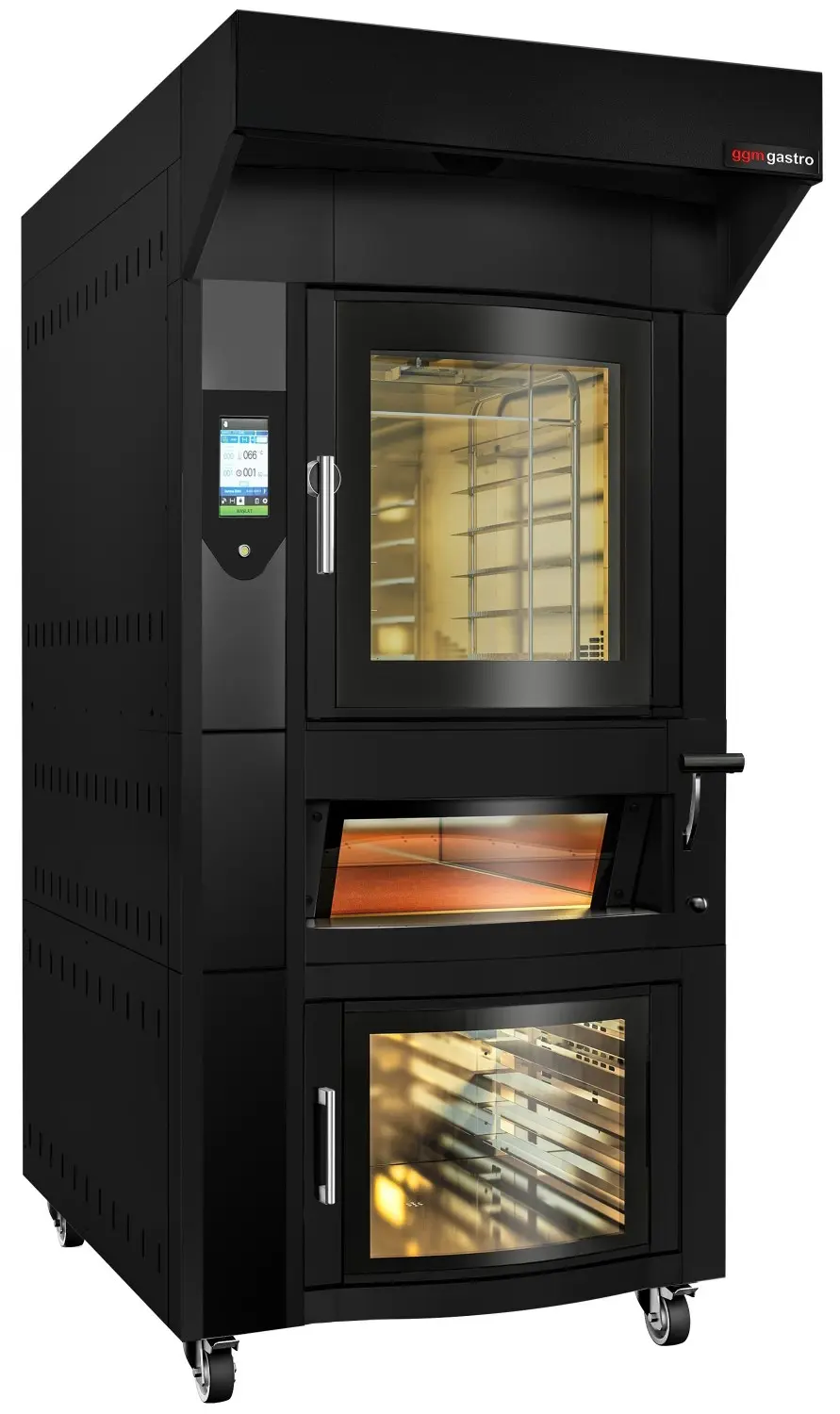 Комбинированная печь GGM Gastro BRMCOM-B (Black) - 2