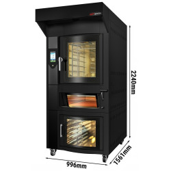 Комбинированная печь GGM Gastro BRMCOM-B (Black) Thumb