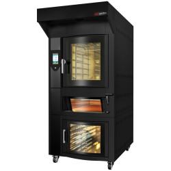 Комбинированная печь GGM Gastro BRMCOM-B (Black) Thumb