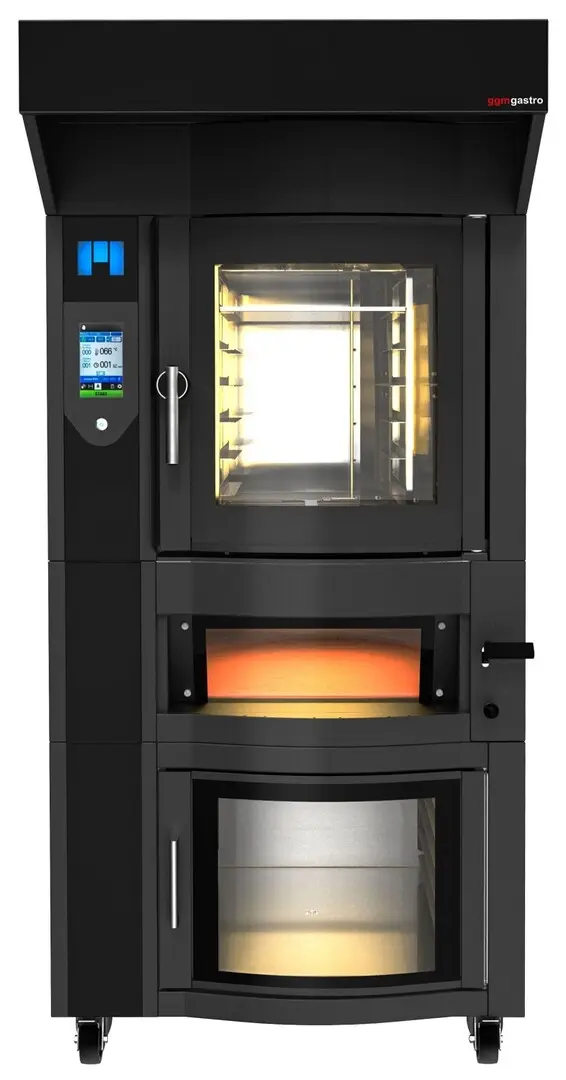 Комбинированная печь GGM Gastro BRMCOM-B (Black)