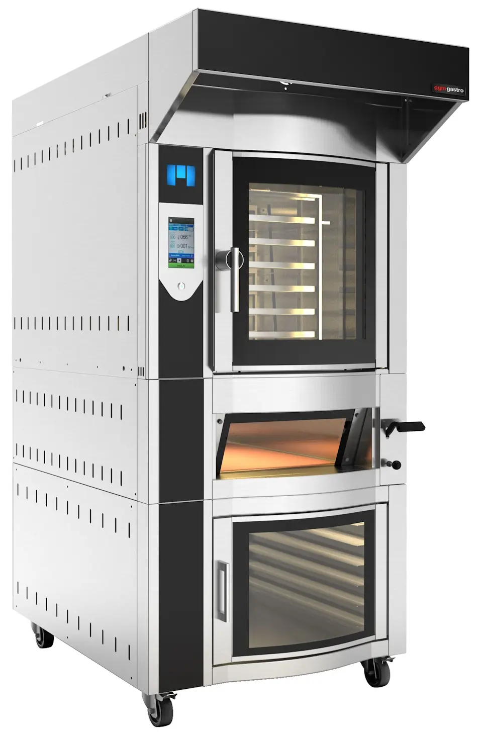 Комбинированная печь GGM Gastro BRMCOM (Inox/Black) - 2