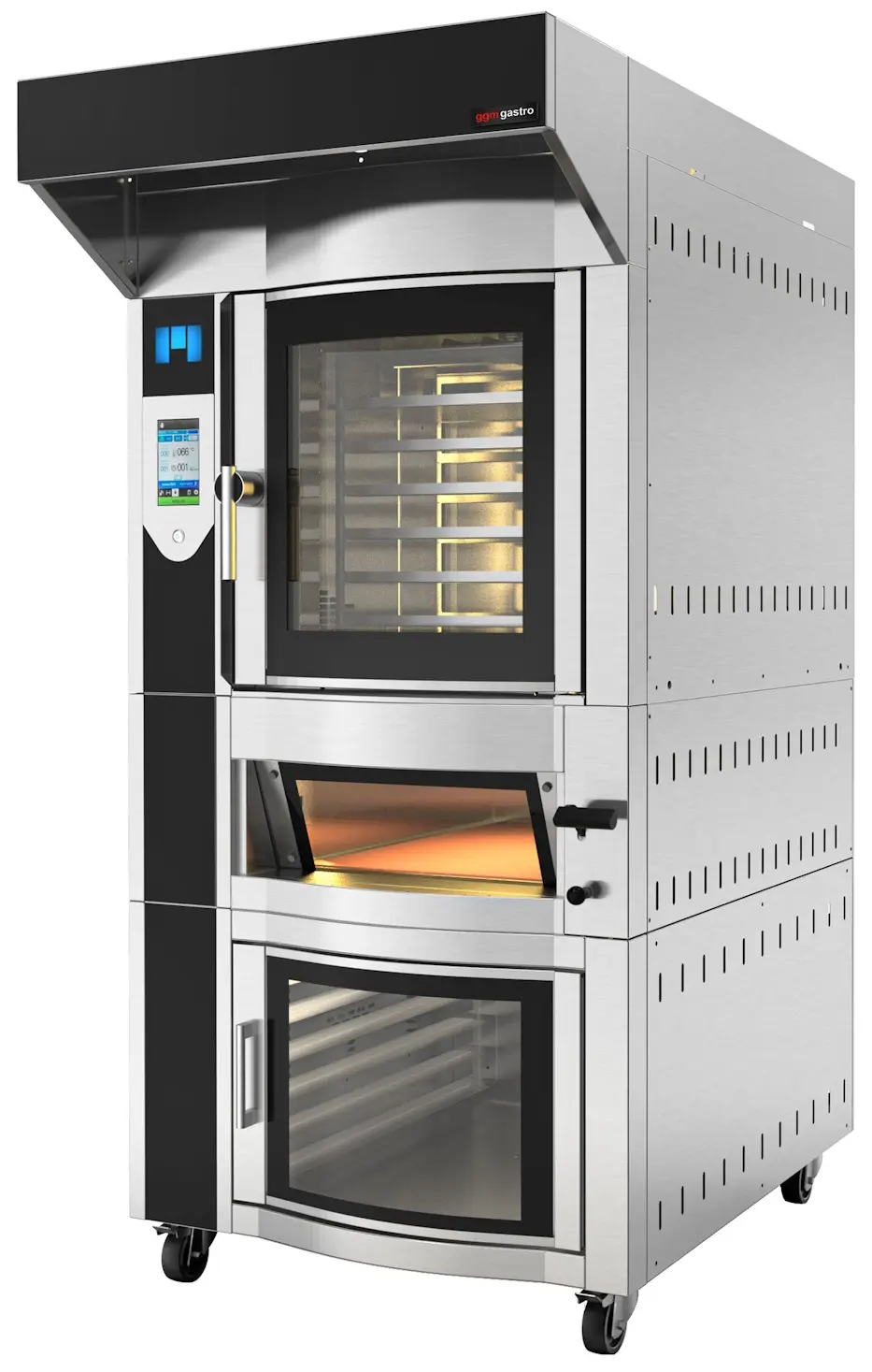 Комбинированная печь GGM Gastro BRMCOM (Inox/Black) - 4