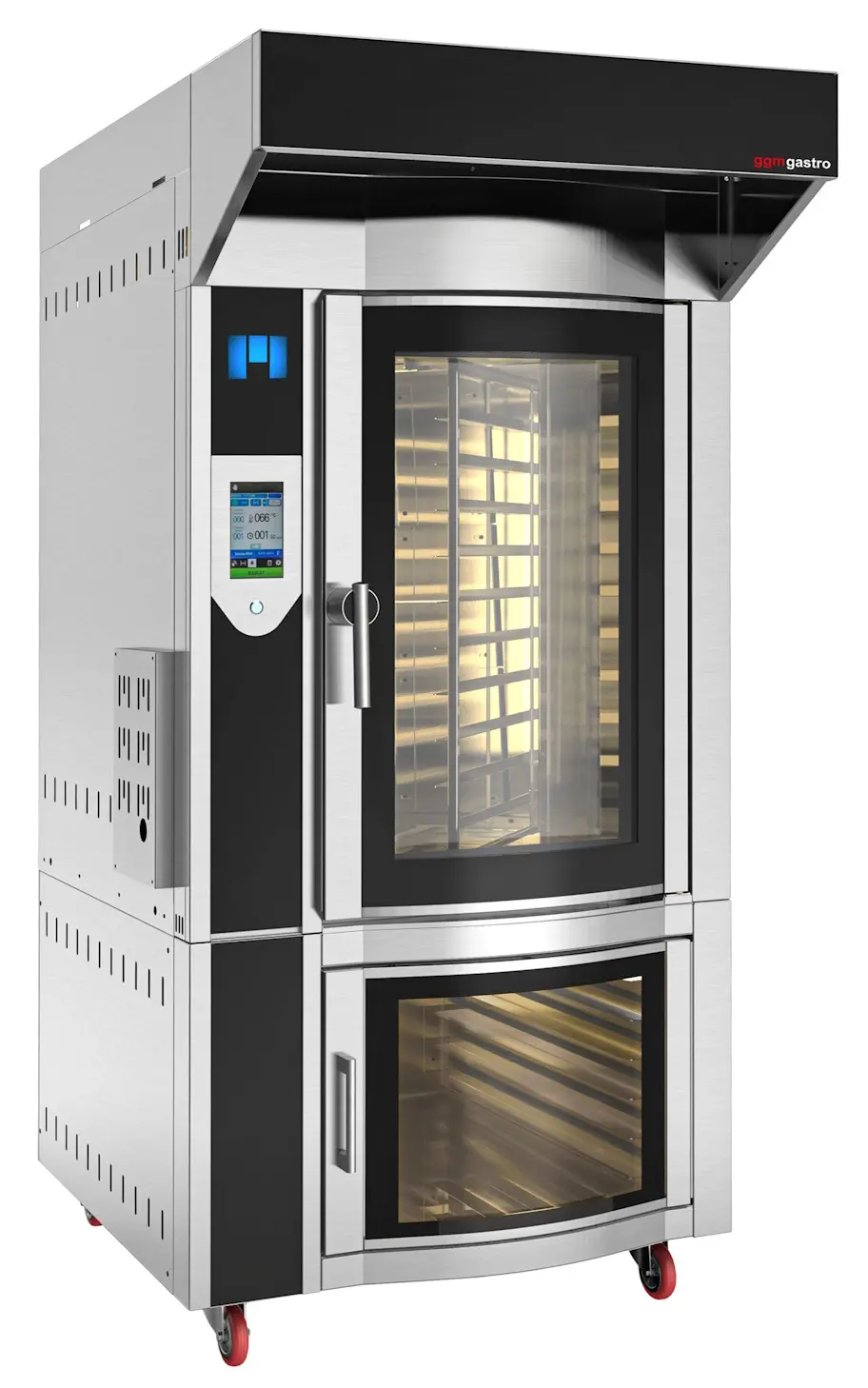 Комбинированная печь GGM Gastro BRMGAS (Inox/Black) - 2
