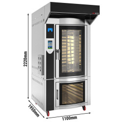 Комбинированная печь GGM Gastro BRMGAS (Inox/Black) Thumb