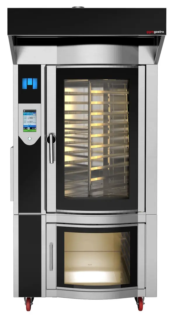 Комбинированная печь GGM Gastro BRMGAS (Inox/Black)