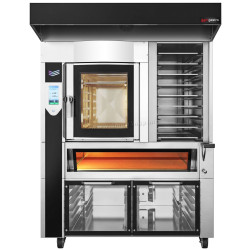 Комбинированная печь GGM Gastro EBOPGRM (Inox/Black)