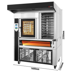 Комбинированная печь GGM Gastro EBOPGRM (Inox/Black) Thumb