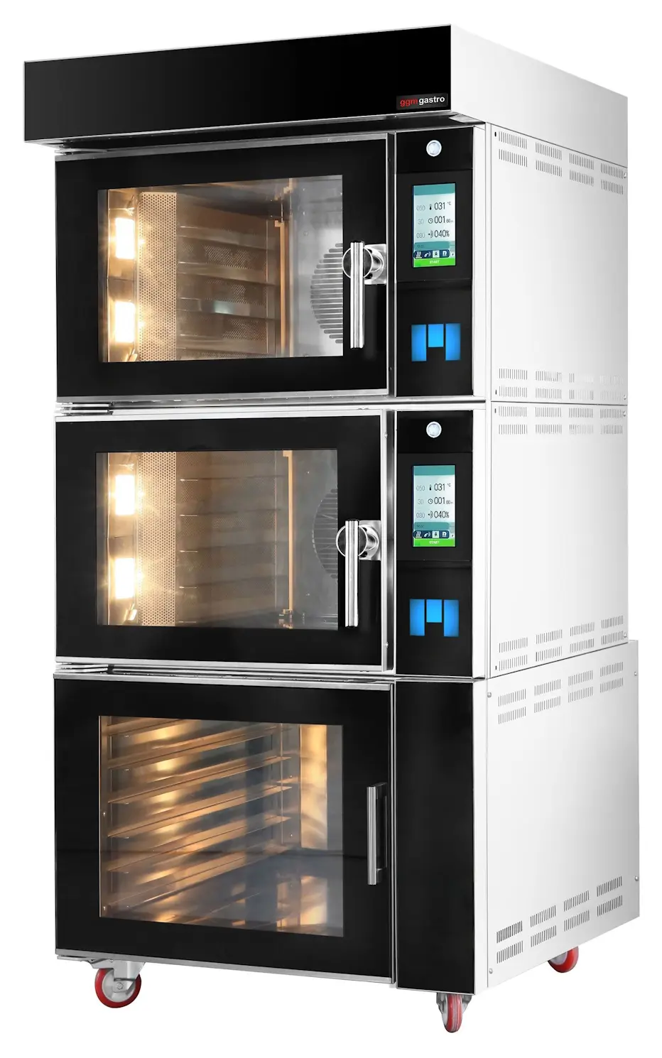 Комбинированная печь GGM Gastro KDGSMK1064 (Black) - 4