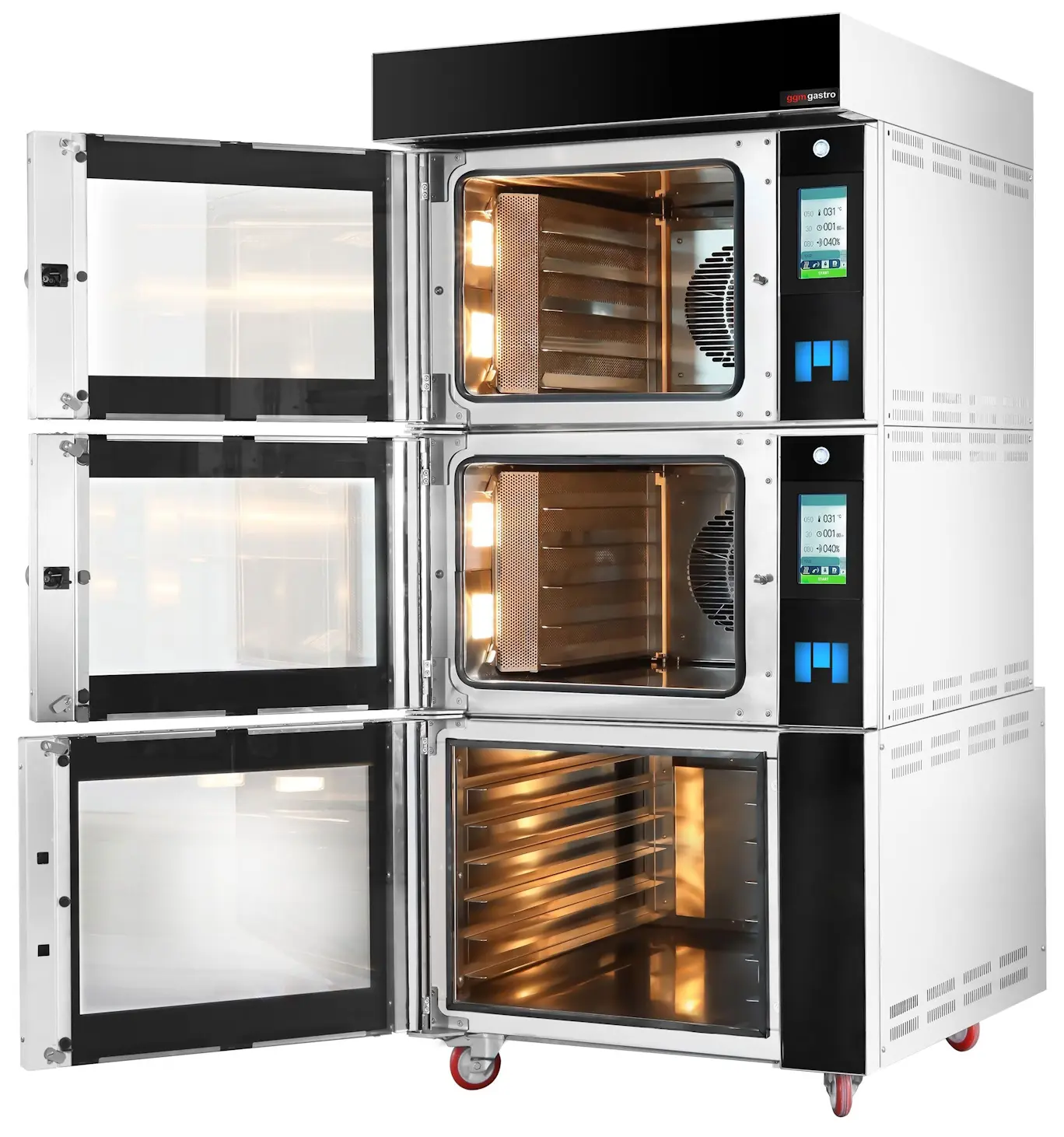 Комбинированная печь GGM Gastro KDGSMK1064 (Black) - 5